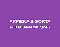 Armeka Sigorta Website Redesign