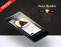 News Reader – iOS App Freebie