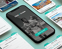 CLICKnCRUISE booking app UX/UI design