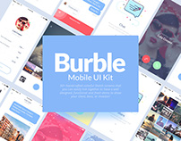Burble Mobile UI Kit