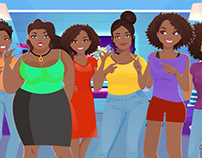 Girls Night Out Animation - Anideos
