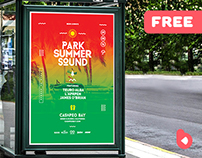 Summer Music Event - Free Flyer Template