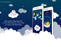Lullabies: baby sleep music app (UI design)