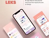 LEKS: Educational App design