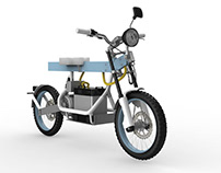 Cake E-bike 3D Model Work