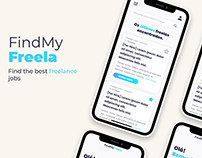 Find my Freela - UI website design