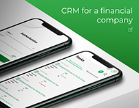 CRM for financial company