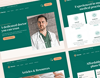 Health Care Doctor Website design and develop
