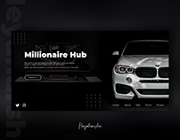 Millionaire Hub Website Ui