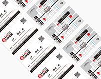 MIKAKUEN Business Card Design.