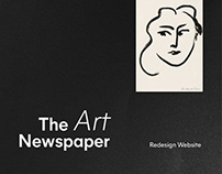 The Art News Paper | Redesign News Website