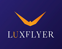 LuxFlyer Branding & UI Design