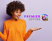 Premier Lottos Branding - Blue
