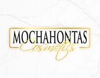 Mochahontas Cosmetics Logo & Vending Machine design