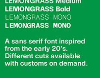 Lemongrass Font