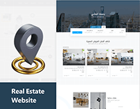 تصميم وتطوير موقع بيع وشراء عقارات Real Estate website