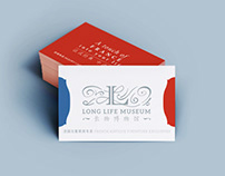 Longlife Museum visual identity