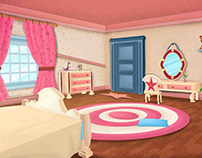 Cartoon Kid Bedroom