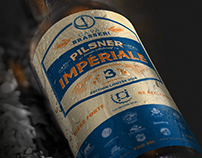 Ca va brasser - Imperial Pilsner / Beer Label
