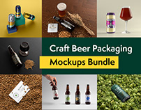 Craft Beer Packaging Mockups