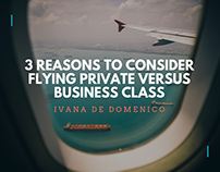 3 Reasons to Consider Flying Private vs Business Class