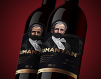 Tumanyan Red Wine Label