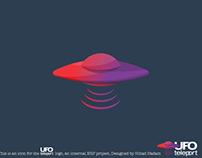 UFO icon illustration