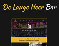 Bar Website Design | UI/UX Design