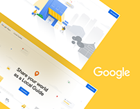 Google Local Guides Website redesign