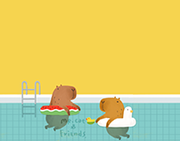 Mr.Capybara's line theme