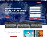 Diseño web Windows Glass Chile