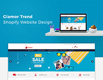 Glamour Trend | Shopify Website Design