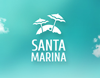 Design of Landing Page. «Real Estate in Santa Marina»