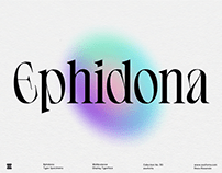 Ephidona Typeface