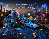 Progressive "Living The Dream" Campaign - Electrician