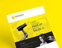 Premium Hair Salon Flyer