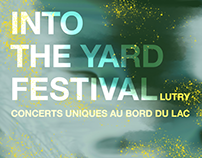 Affiche pour le festival Into The Yard