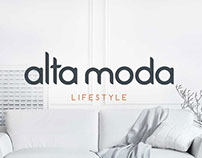 Alta Moda Branding, Catalogue Design & Website Design.