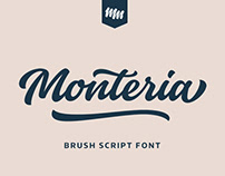 Monteria typeface