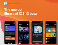 Deep iOS 13 UI Kit Beta