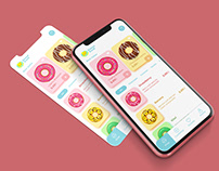 Donut Duck - Mobile App Design