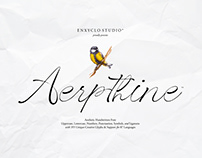 AERPTHINE - Aesthetic Script Font