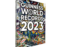 Guinness World Records 2023 Book Cover Illustration
