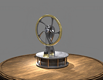 Stirling Engine Functionality Animation