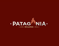 PATAGONIA EN LLAMAS - Logo design