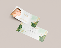 Design leaflet for amazing Beauty Clinic