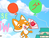 Illustration for Japanese Online Game