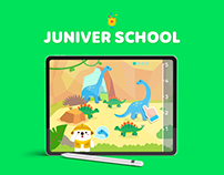 JUNIVER SCHOOL UI/UX & Contents Design