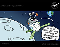 NASA Orion EM-1 Comic