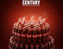 Coca Cola Bottle - Happy Century